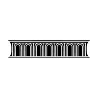 Geometric Archway, Minimalist , Retro Aesthetic, Minimalism vector
