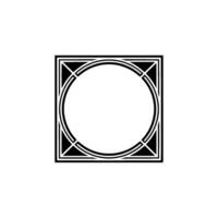 Geometric Frame, Minimalist , Circular Focus, Circle vector
