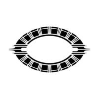 Geometric Portal, Minimalist , Abstract Frame vector