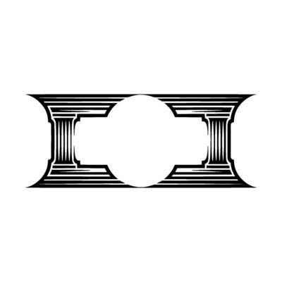 Geometric Symmetry, Minimalist Circle, Abstract