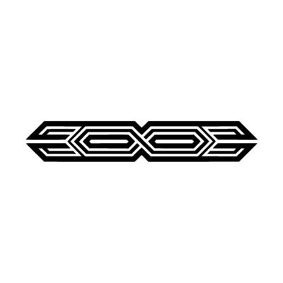 Geometric Emblem - Modern Abstract