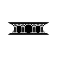 Architectural Archway, Minimalist , Geometric Pattern vector