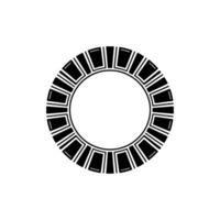 Geometric Ring, Minimalist , Circular Motif, Circle vector