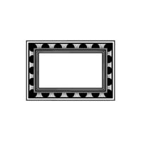 Art Deco Frame, Minimalist , Elegant Border, Geometric vector