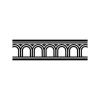 Art Deco Archway Border, Geometric , Minimalist Style, Arch vector