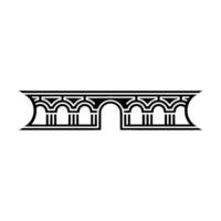 Geometric Archway, Minimalist , Classical Influence - Minimalism vector