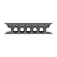 Geometric Archway, Minimalist , Shadow Gradient vector