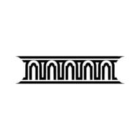 Geometric Ascent, Art Deco Inspiration vector