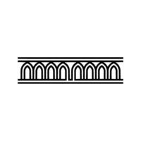 Geometric Arch Border, Minimalist , Modern Aesthetic vector