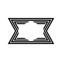 Geometric Sigma Minimalist Abstract vector