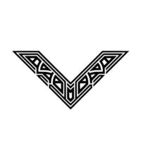 Geometric Zenith, Abstract Emblem vector