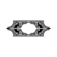Art Deco Ornament, Elegant Frame, Vintage - Artdeco vector