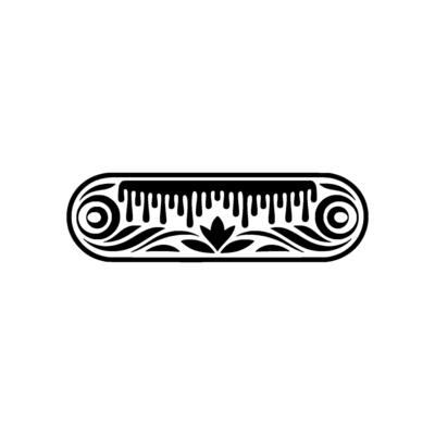 Ornate Scroll Border, Vintage Element