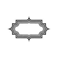 Elegant, Stylized Frame Minimalist for Invitations Branding vector