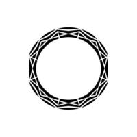 Geometric Circle Frame, Minimalist , Abstract Pattern, Texture vector