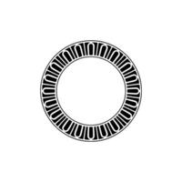 Minimalist Circular Motif, Geometric Rhythm, Subtle Texture vector