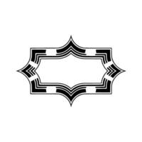 Art Deco Frame, Gradient, Elegant, Minimalist, Geometric, Vintage, Decorative, Border, , Abstract, Outline, Symmetry, Monochrome, Luxury, Style, Composition, Template, , Background, Invit vector