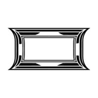 Geometric Archway, Subtle Gradient, Minimalist vector
