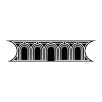 Art Deco Archway, Geometric Ornamentation, Minimalist - Abstract vector
