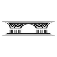 Geometric Archway, Classical Revival vector