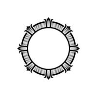 Geometric Tribal Frame, Vintage Style, Minimalist vector