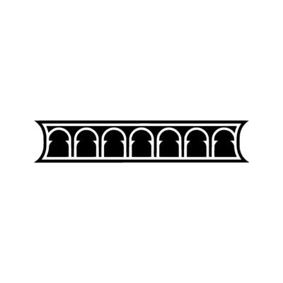 Gothic Archway, Minimalist , Vintage Ornamentation