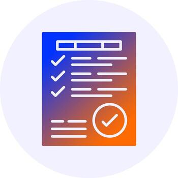 comportamiento fluir circulo icono mínimo degradado estilo vector