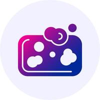 Soap Gradient Style Icon vector