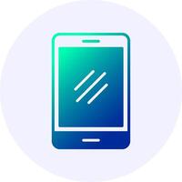 Smartphone Icon Gradient Style vector