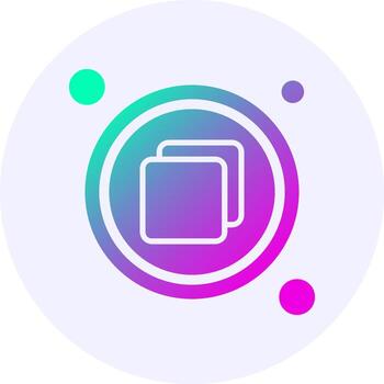 restaurar abajo navegación icono mínimo degradado estilo vector