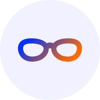 Reading glasses Icon Minimal Gradient Style vector