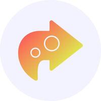 Share Icon Gradient Style vector