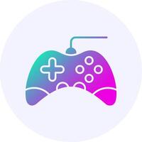 Game Icon Minimal Gradient Style vector