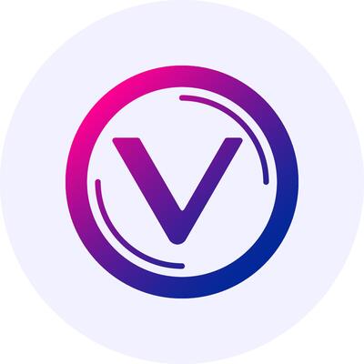 VeChain Icon Minimal Gradient Style