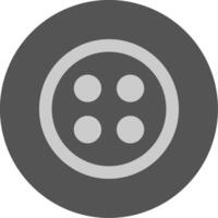 More Solid Grey Circle Icon vector