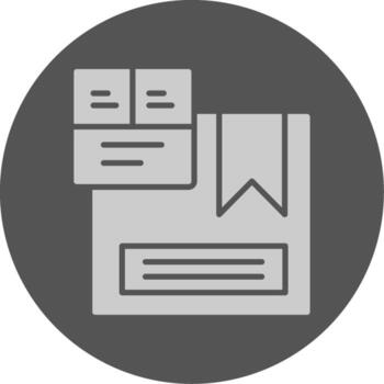 regreso etiqueta sólido gris circulo icono vector