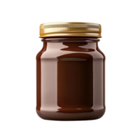 Chocolate Spread Jar isolated on transparent background png
