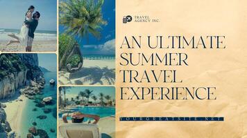 Summer Travel Experience Presentation template
