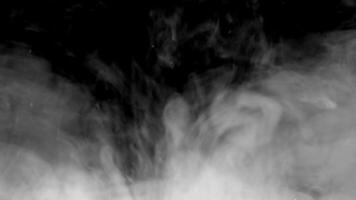 Wispy Grey Smoke Cloud Effect video