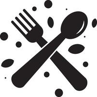 Fork, spoon. Menu symbol, spoon icons symbol. restaurant sign and symbol.Canteen icon Flat sign, Fork spoon knife icon sign symbol, vector