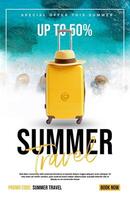 Summer Travel Offer Poster Template