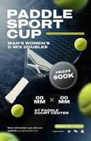 Paddle Sport Cup Poster Template