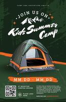 Summer Holiday Camp Poster Template