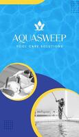 Blue and Yellow Pool Cleaner Business Card template