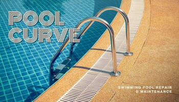 pool cleaner horizontal business card template