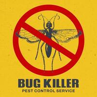 Pest control business card template