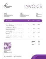 General Elegant Invoice Template