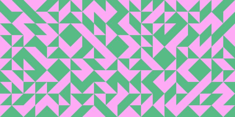 Triangles geometric seamless pattern in vintage mid-century style. Simple flat background.
