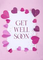 Get Well Soon Card template