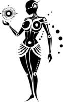 A mechanical femme vector